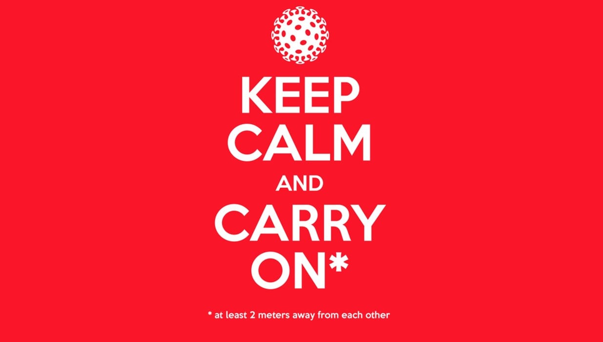 Office market message: Keep Calm and Carry on 