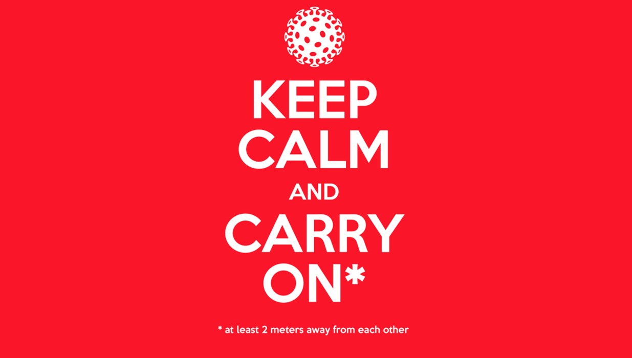 Office market message: Keep Calm and Carry on 